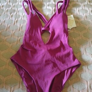 Becca Swimsuit, Purple, Small